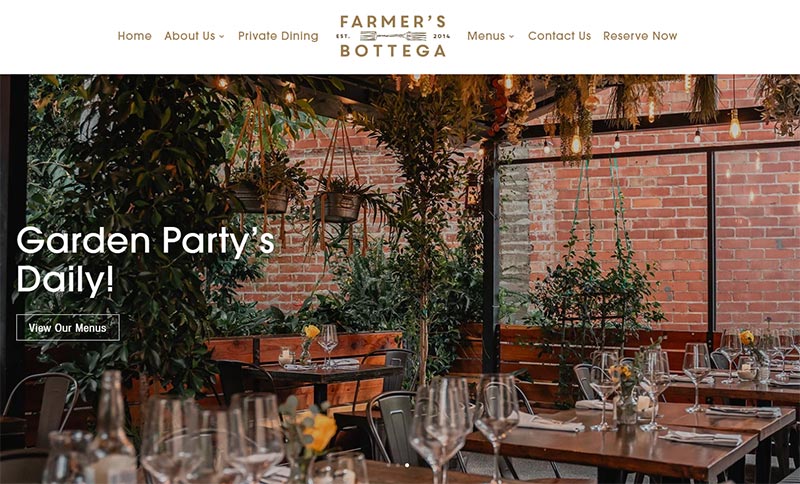 Farmer’s Bottega Unveils New Website